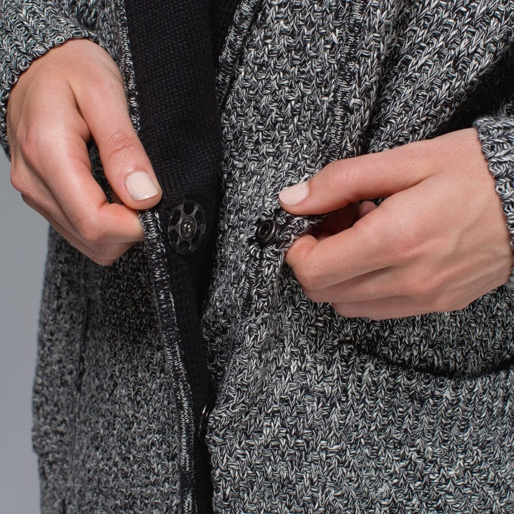 lululemon athletica Gray and Black Cardigan - Picture 3 of 12